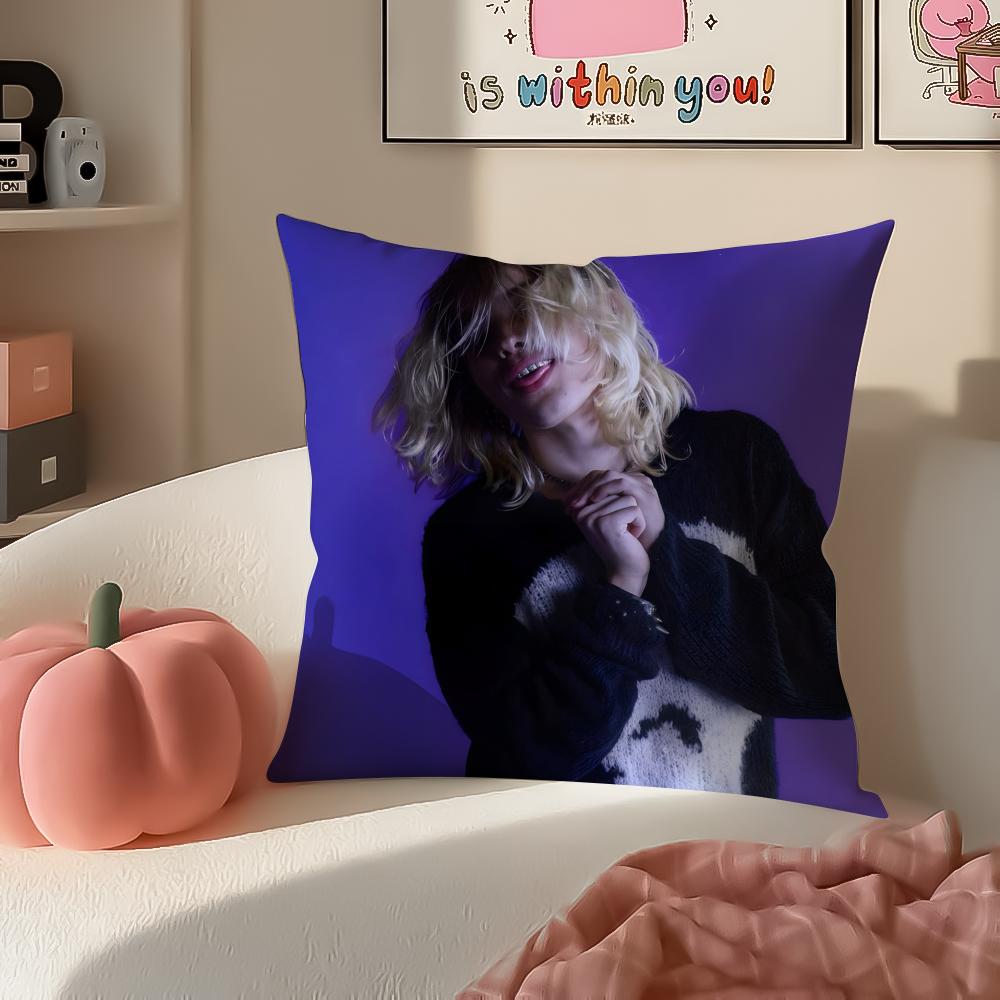 Creative Trendy Norwegian Art NNettspend Cushion Cover Pillowcase Short Plush Invisible zipper Room Sofa Cushion Cover 30X30cm