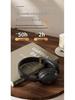 Retro Wireless Over-Ear Noise-Cancelling Bluetooth Gaming Headphones