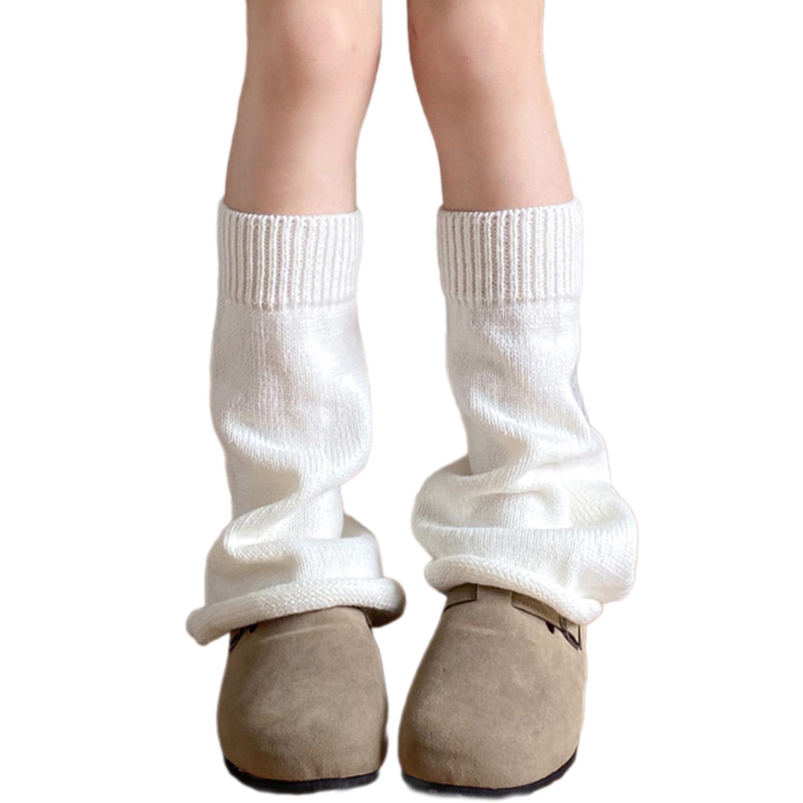Обновления Детские стильные гетры Дышащие длинные носки Удобные детские носки Повседневный комфорт Детские длинные носки-трубы белый