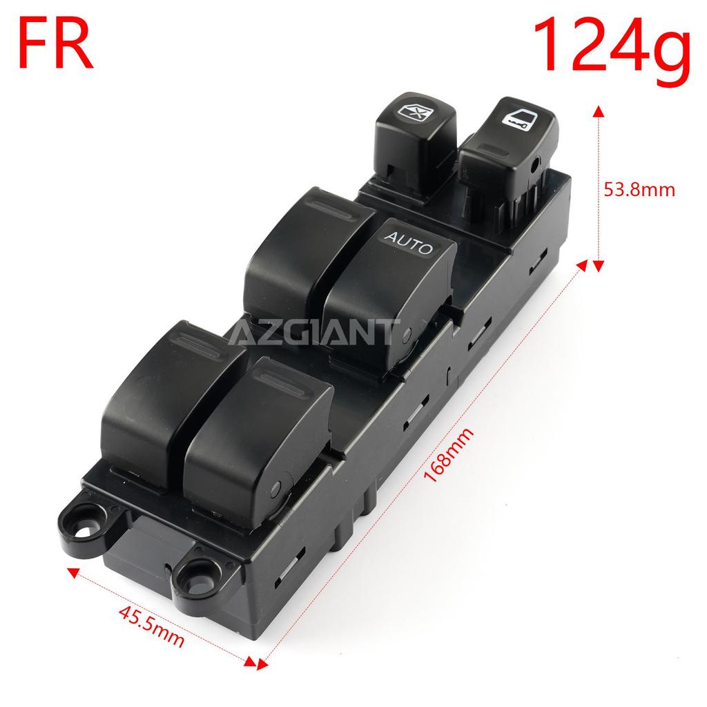 3+16 P Front left right Power Window Master Control Switch for Nissan X-Trail T30 2001-2007 car parts 25401-EQ305 25401-AL500