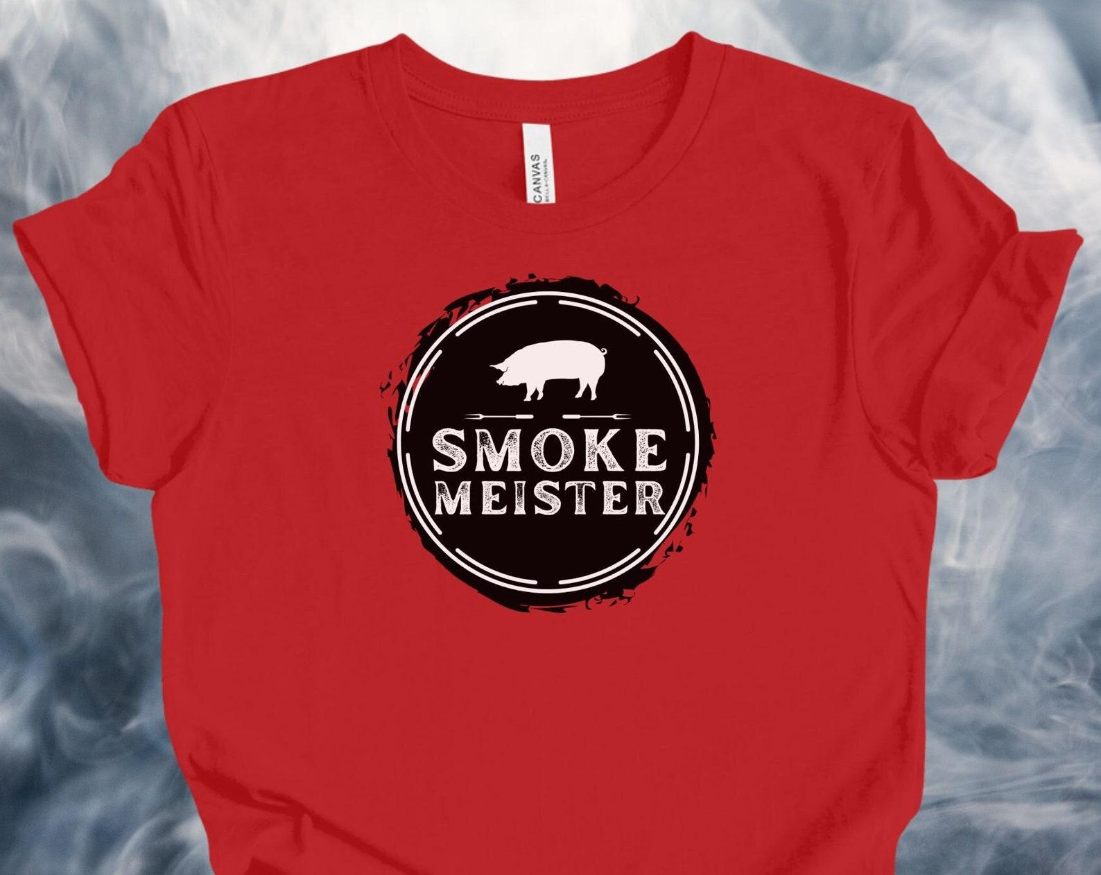 Smoke Meister T-Shirt: Dad s BBQ Grilling Shirt L