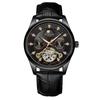 Relógio Modun Masculino Tourbillon Vazado Masculino Totalmente Automático Mecânico À Prova D'água Tendências Relógio Masculino Top Dez
