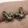 Octopus Seahorse Crab Shrimp Marine Life Charm Antique Bronze Zinc Alloy Jewelry Making Supplies Couple Style