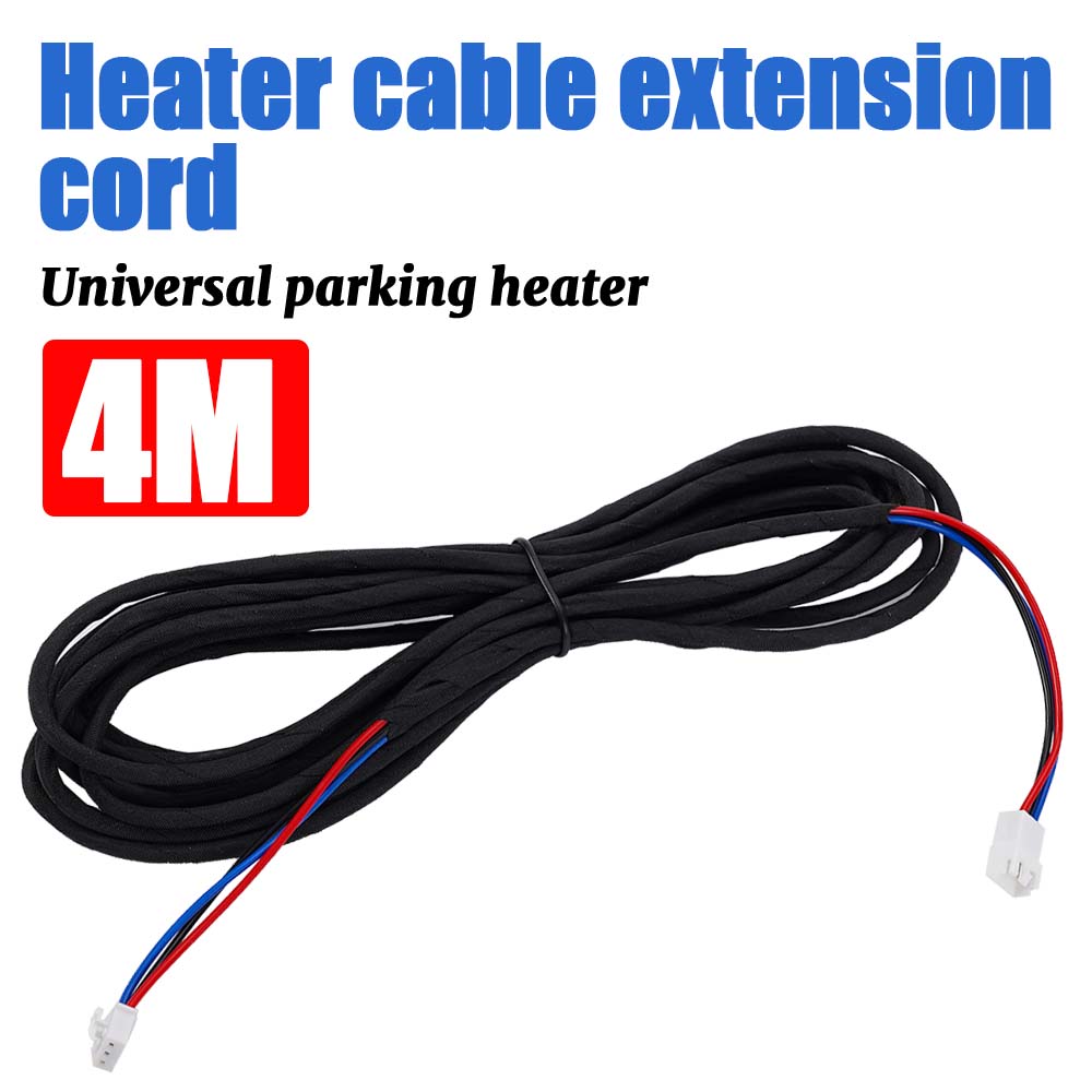 4M Parking Heater Controller Extension Cable, For 12V/24V 2Kw/5Kw/8Kw Diesel Parking Heater Control Extension Cable 4M