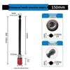 Red & Black Hex Shank Quick Release & Self-Locking Bit Extension Rod (60/100/150mm)