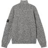 Stone Island Ribbed Stand Collar Loose Fit Long Sleeve Knit Sweater Men sweater L1S155100026S0N11-V0M29