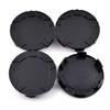 Wheel Center Caps, 79mm, 73mm, 4 Pieces, Black, Wheel Covers, Center Covers
