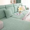 Winter Jacquard Fleece Sofa Cushion Covers Non Slip Elastic Couch Cover Universal Protective Slipcovers