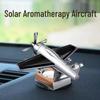 Solar-Powered Rotating Car Air Freshener: Aromatherapy Decor with Solid Scented Tablets