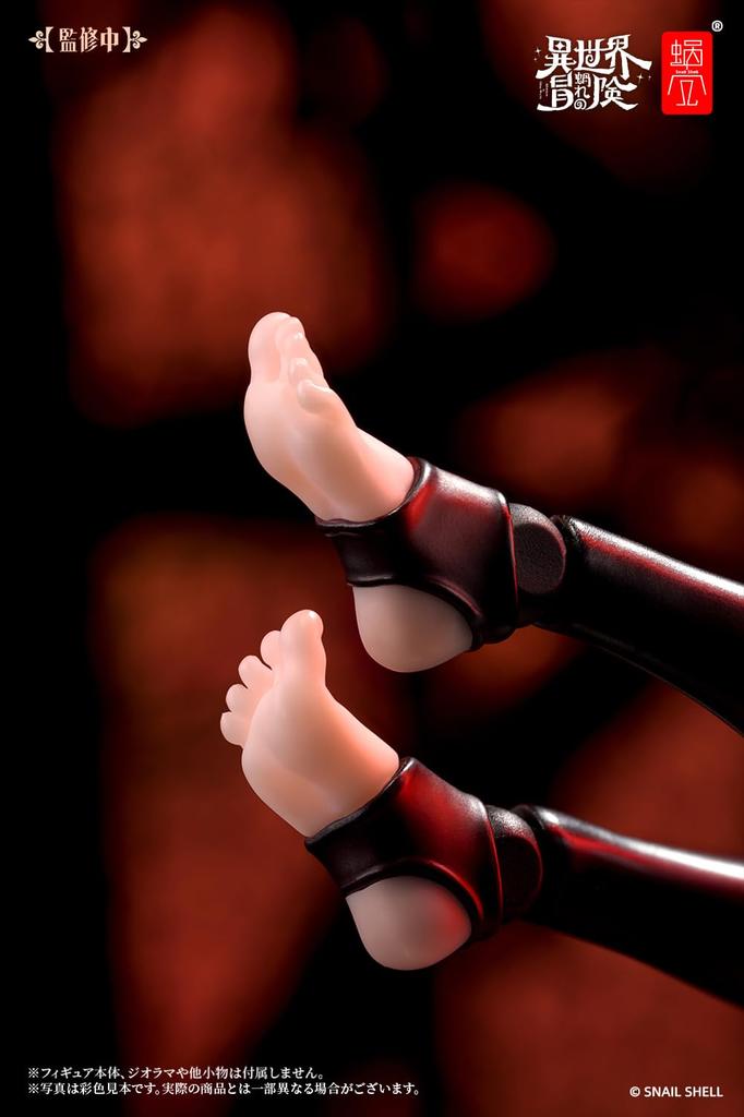 SNAIL SHELL Succubus Rustia Phase Two Optional Foot Parts PVC RPG-01SP Set, 1/12 Scale,