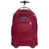 JanSport Driver 8 Rucksacktasche, Unisex burgunderfarbener Rucksack