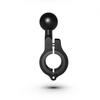 Aluminum Alloy Motorcycle Handlebar Phone Holder with 1'' TPU Ball 25mm/17mm Ball Head Extension Base Is Stable and Non-slip