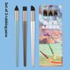 1/3Pcs Reusable Drawing Art Blenders Sponge Pen Pastel Tool For Oil Painting Washable Sketch Rubbing Brush