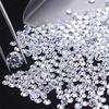 Aaaaa Grade White Zircon 0.9~8Mm Diameter Loose Zircon Stone Round Shape Cut Diy Accessories Cubic Zirconia 10-1000Pcs Choose