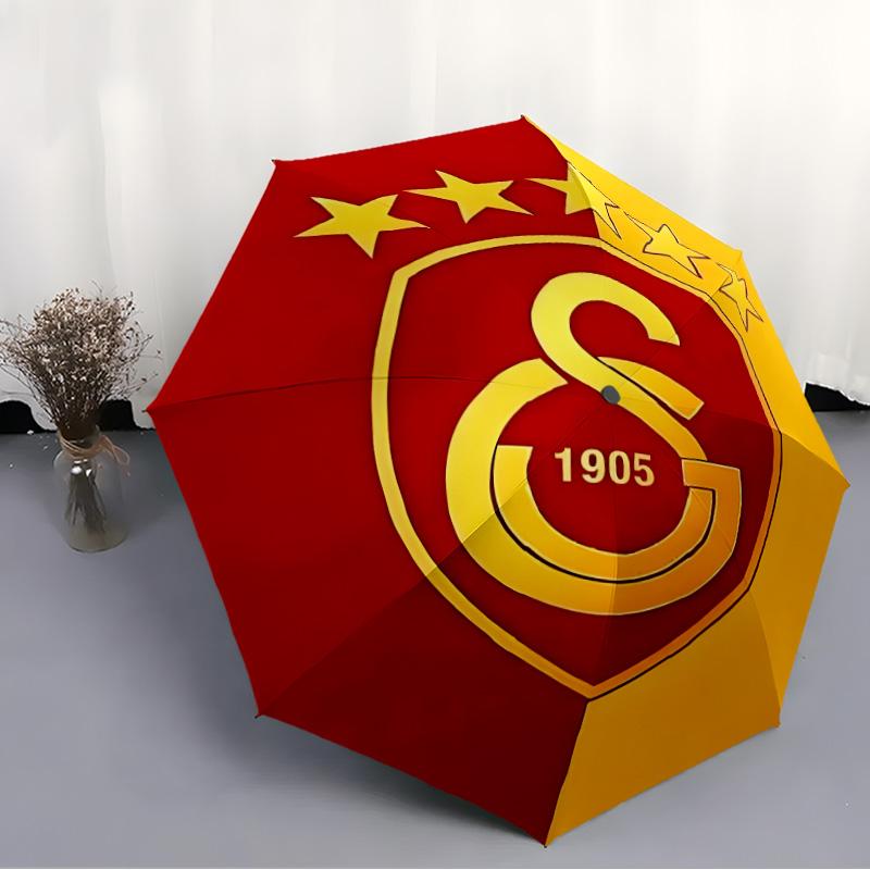 1pc GS Umbrella, Sun Protection, And UV Shielding. It Has Eight Sturdy Ribs for Outdoor Use And Perfect As a Holiday Gift