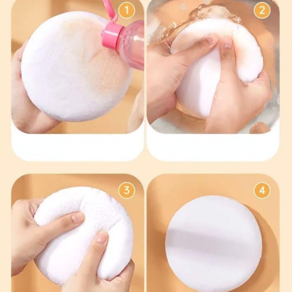 Рассыпчатая пудра для лица и тела, косметическая спонж для фиксации макияжа, пудра-спонж для красоты