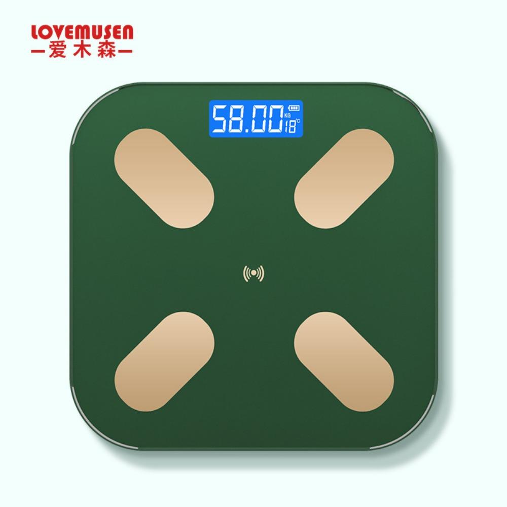 

Умные весы для измерения жира в организме, бытовые электронные весы с зарядкой по Bluetooth, весы для здоровья человека Battery model [gift box]
