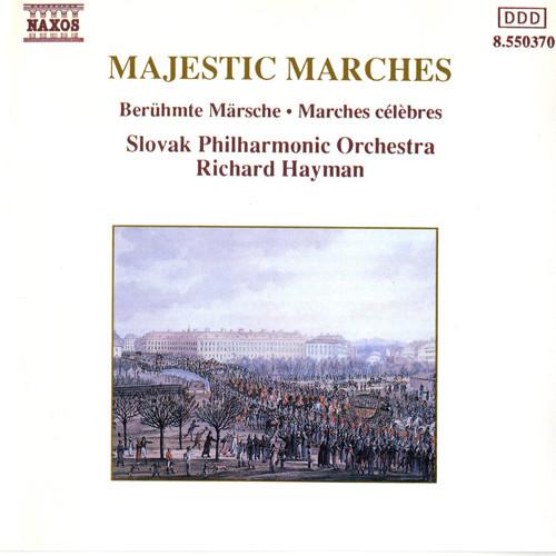 CD SLOVAK PHILHARMONIC ORCHESTRA, RICH - Majestic Marches 8550370 Naxos 1990 Japan Military Used