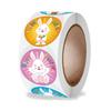 500Pcs Easter Stickers Self Adhesive Paper Sticker Happy Easter Party Gift Package Envelope Seal Decoration Cake Baking Labels