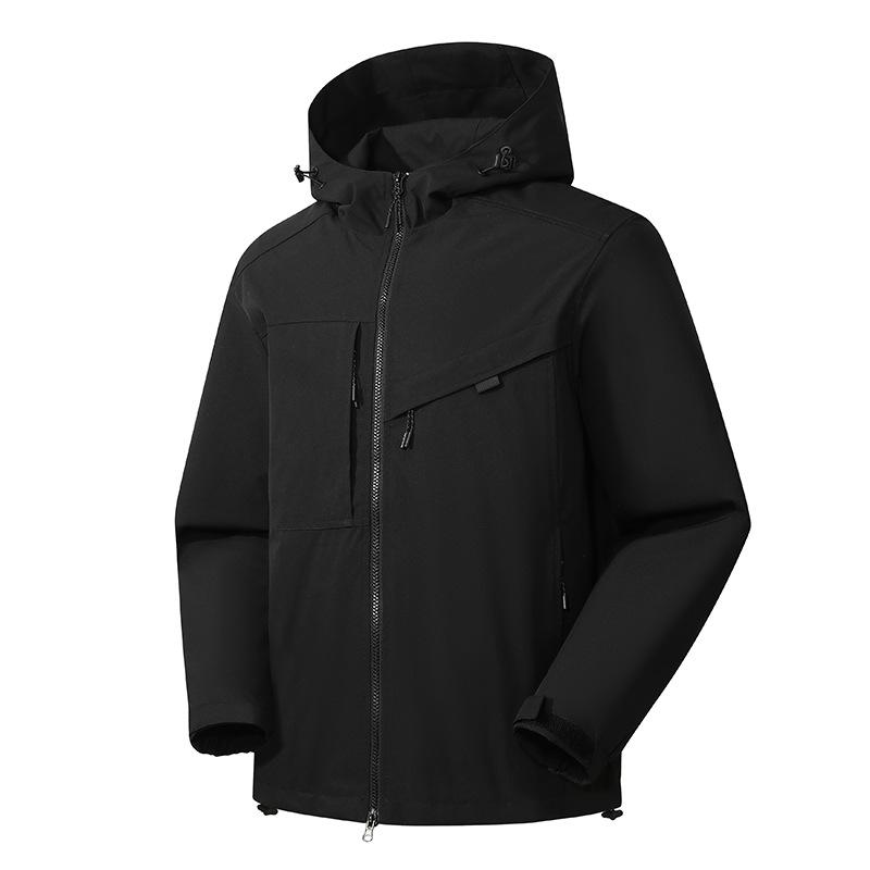 Giacca Softshell Impermeabile Antivento Morbida Unisex - Giacca a Vento Traspirante per Sport Outdoor per Uomo e Donna