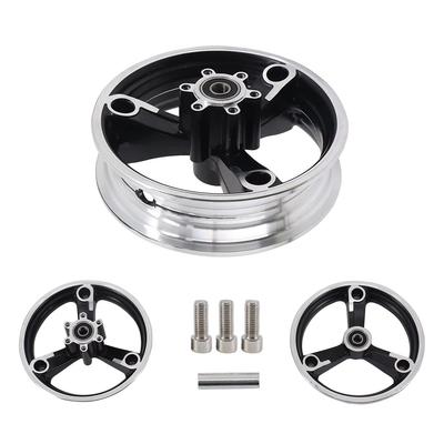 10 Inch Aluminium Alloy Wheel Hub Rim For Electric Scooter Kugoo M4 and M4 Pro Front Wheel Tire Split Hubs Replacement Accessory