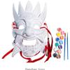 3XUF DIY Blank Masks Mardi Gras Mask Masquerade Mask for Halloween Cosplay Party