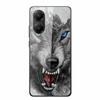 For Poco X7 Pro Glass Case Luxury Phone Back Capa Case for PocoX7pro X 7 Pro Hard Tempered Shield Animals Cartoon Lovely Cover