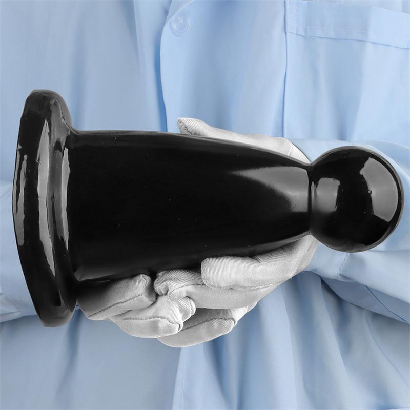 Czarne zatyczki analne 7cm Duże zatyczki analne Fisting Supplies Extra Large Extra Slack Anal Hand Jumbo
