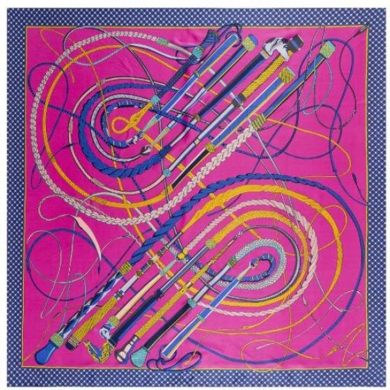 

Hot Twill Silk Women Scarf Luxury Brand Europe Design Foulard 130*130cm HorseWhips Printed Square Scarves Fashion Shawls Wraps 130X130CM