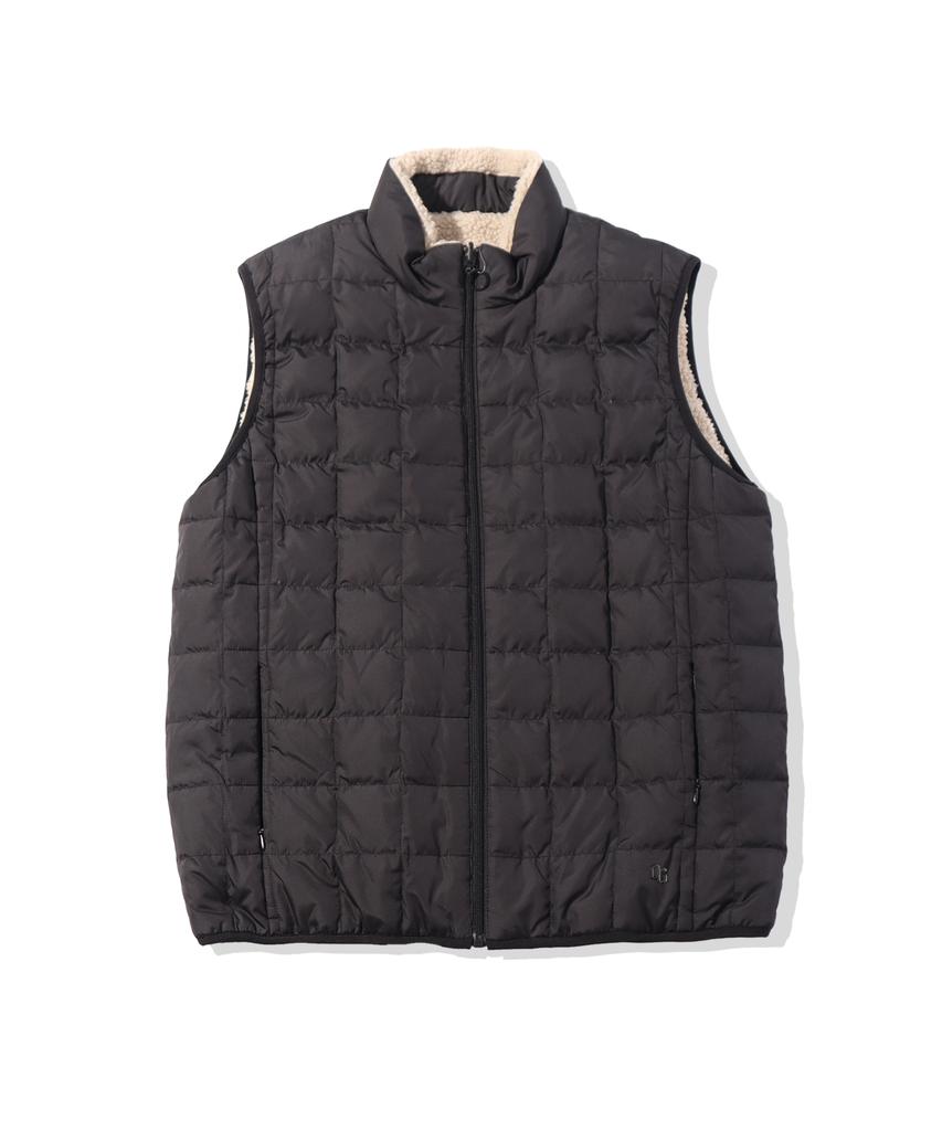 Offgrid Reversible Sherpa Vest - Black