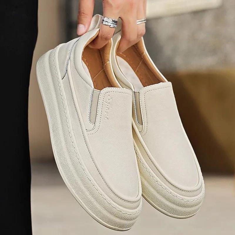 Herren Echtleder Schuhe Luxus Business Casual Schuhe Mokassins Slipper Loafers Komfort Fahrschuhe für Herren Sneakers