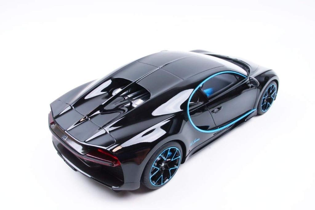 Kyosho KSR 08664 BK Bugatti Chiron 42 Black Limited Edition 300 pieces worldwide