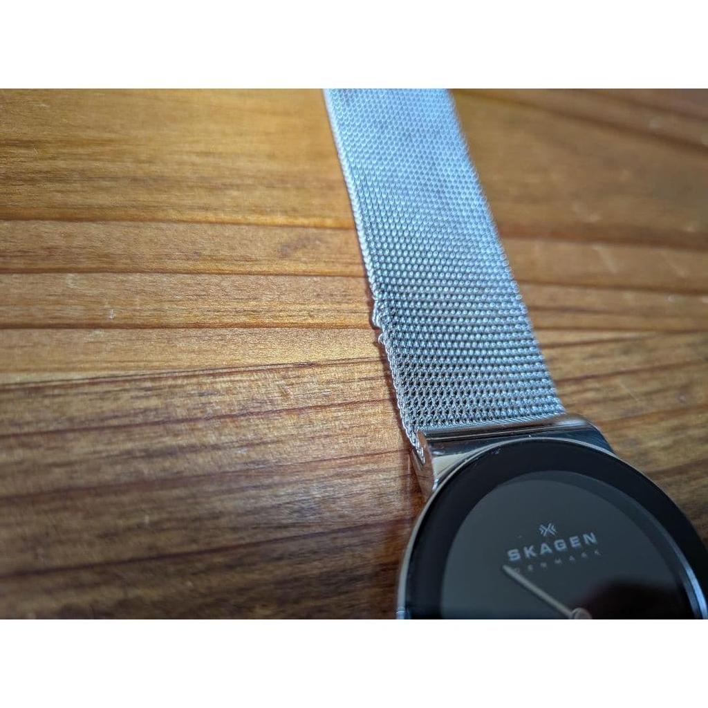 Used [Rare Item] SKAGEN Quartz Watch Black 358LSSB
