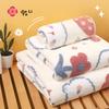 Grace Bath Towel for Women, Summer Use, Home-Use, for Children And Adults, Absorbent, Quick-Drying, Wrapable Coral Fleece, 70*140cm, Cute Bear Desig