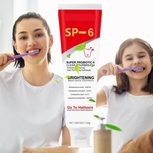 6 Toothpastes, 2 Probiotic Toothpastes, 6 Ultra Whitening Toothpastes, Deep Cleansing Toothpaste, Toothpaste for Gum Repair and Complete Care 6 Ultra