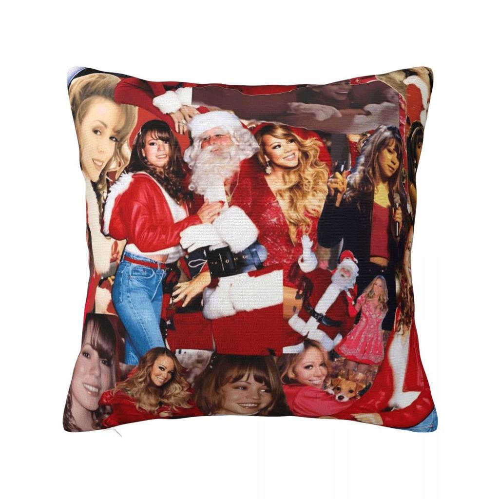 Mariah Carey American Singer Pillow Cover Morden Pillow Case Polyester Graphic Cushion Cover Pillowcases For Living Room Chair