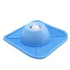 Slow Feeder Dog Lick Bowl with Rolling Ball Non Slip Suction Cup Bottom Cat Puppy Lick Bowl