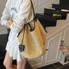 Tote Bagwith Sunglasses Clip Bohemian Beach Bag Parent Shoulder Bag Hollow Shoulder Bag  Travel