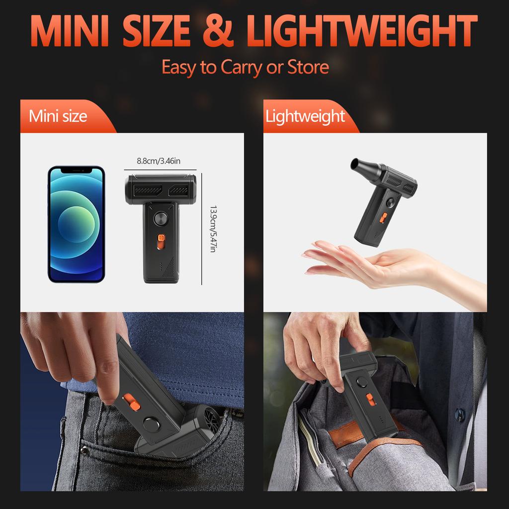 2025 New Portable Pet Cleaning Electronics Repair Tool Compact Powerful 130000 RPM 3H Battery Life