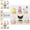 Adorable Sanrio Kuromi Bath Toy Model Figure Blind Box Collectible Set Pvc Material