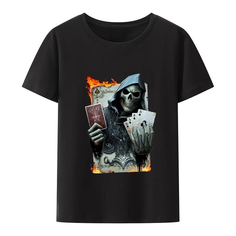 

Cool Anime Skul The Born To S Forced 2 Wipe Print O-Neck TShirt Roupas Masculinas Comfortable Novelty Blouse Creative Leisure M