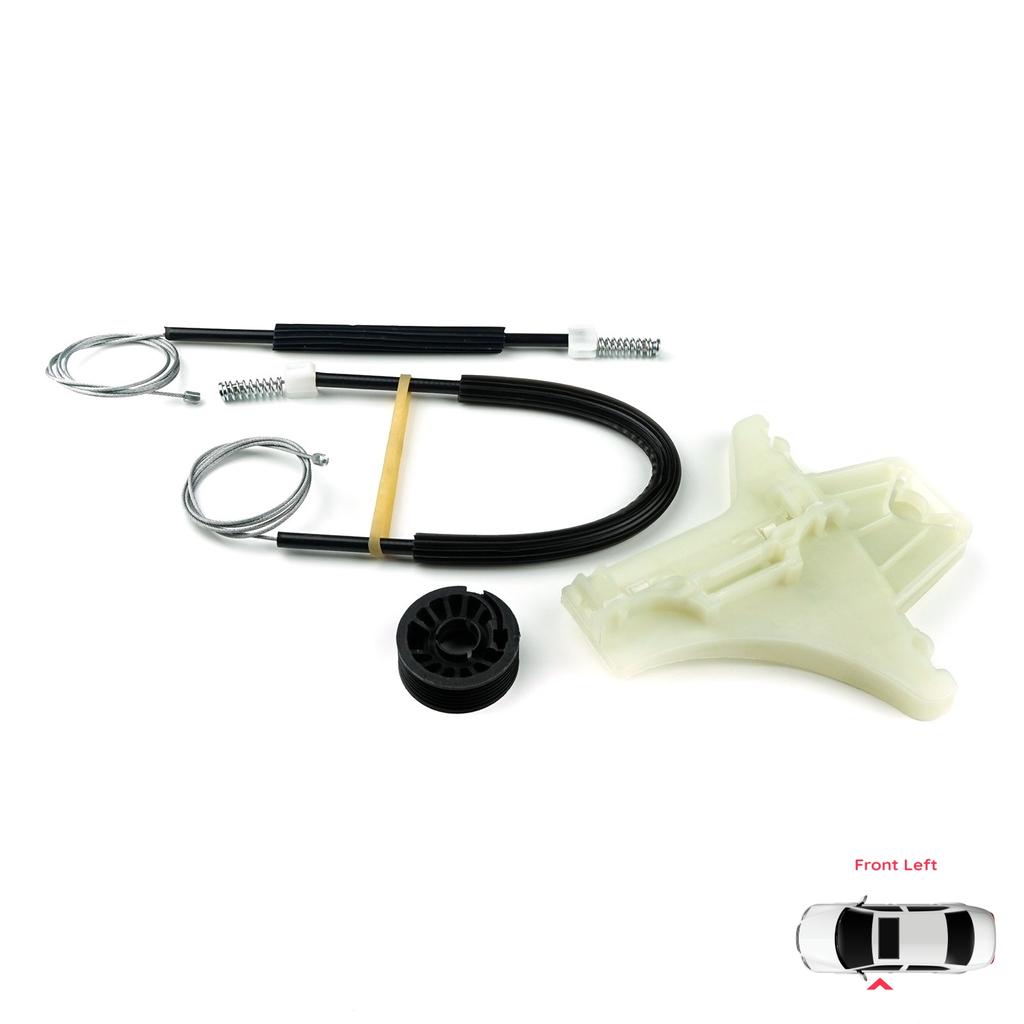 BWR5080 Window Regulator Repair Kit Front Left for VW Amarok MK1 2H 2010-2022 4-Door Pickup 2H0837401