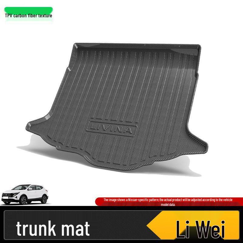 Nissan Trunk Mat for Sylphy, Qashqai, Teana, X-Trail, Terra, Qirida, Kicks, Murano, Paladin, Tu Da Tu