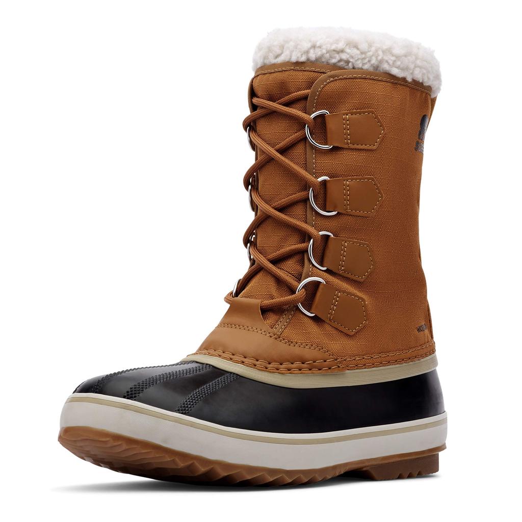 SOREL 1964 Pac Nylon Winter Snow Size 9 Men's Boots, Camel/Brown/Black,