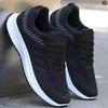 Mesh Men's Shoes Spring and Autumn Breathable Casual Shoes Low-top Trendy Versatile Sports Shoes Fashionable Flying Woven Running Shoes