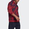 Adidas Velvet Aop Camo Hoodie Men Tops Red H25089
