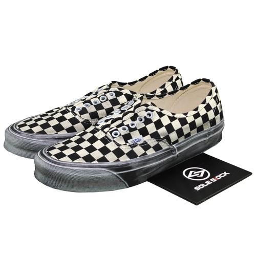 

Vans OG Authentic LX tressed - Black Checkerboard VN0A5FBD95Y Men s Shoes EU 42.5 чорний