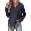 Women's Fashion Women's Lightweight Long Sleeve Pullover With Pockets Preppy Graphic Hoodie