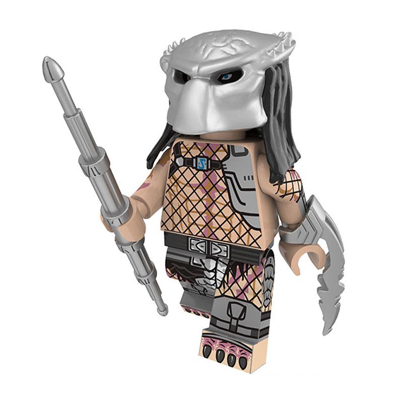 Factory Outlet!!! Building Block Toys Bricks Heros  Alien Predators Blood Robot The God Of War Drax The Destroyer Gift For Kids