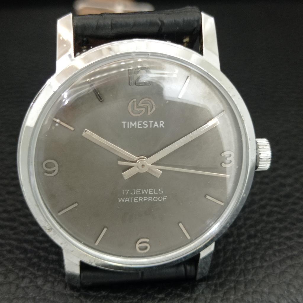 VINTAGE TIMESTAR HAND-WINDING INDIAN MENS REFURBISHED WATCH A709668-1